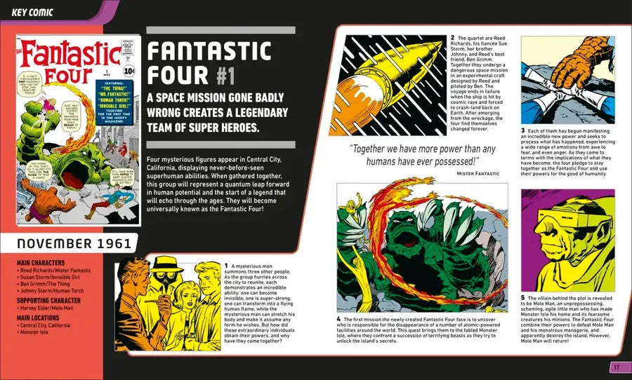 Fantastic Four The Ultimate Guide US - Hardback