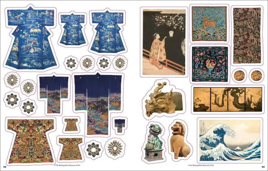 The Met Collector's Sticker Anthology US - Hardback