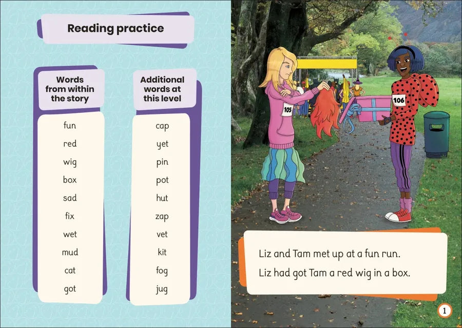 Phonic Books Moon Dogs Extras Set 2 US - Multiple-component retail product, boxed