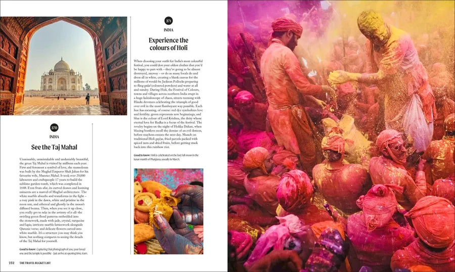 The Travel Bucket List US - Hardback