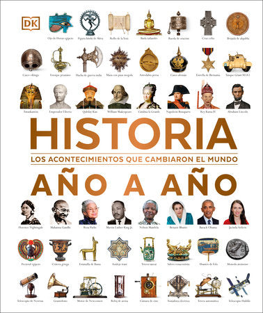 Cover of Historia año a año (History Year by Year): Los acontecimientos que cambiaron el mundo (ISBN 9780593848081)