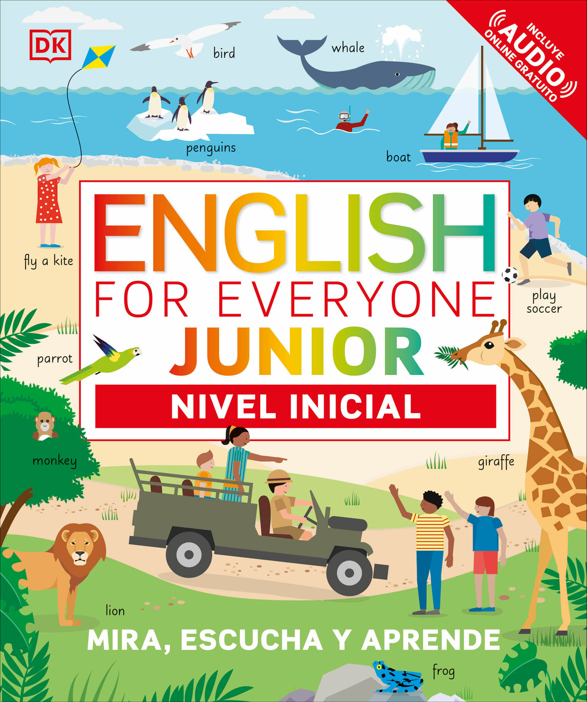 English for Everyone Junior Nivel inicial (Beginner's Course) cover (ISBN 9780593848159)