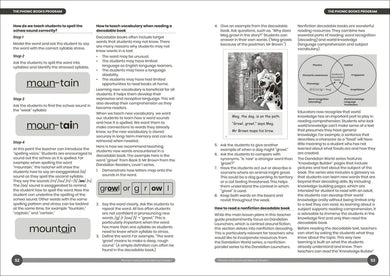 Phonic Books Dandelion Instructional Manual Grade 1 US - Paperback / softback