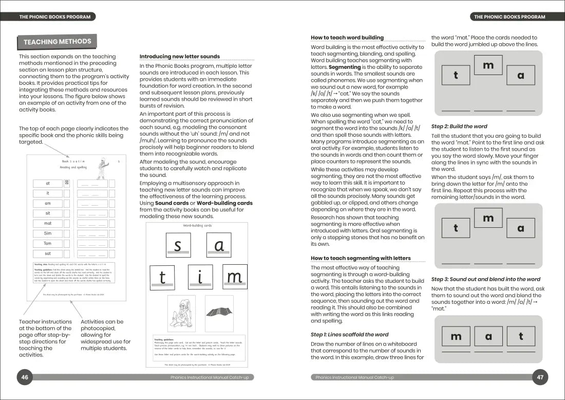 Phonics Instructional Manual Catch-up US - Paperback / softback