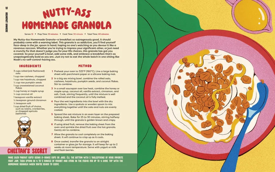 Cheetah's Ultimate Cookbook US - Hardback
