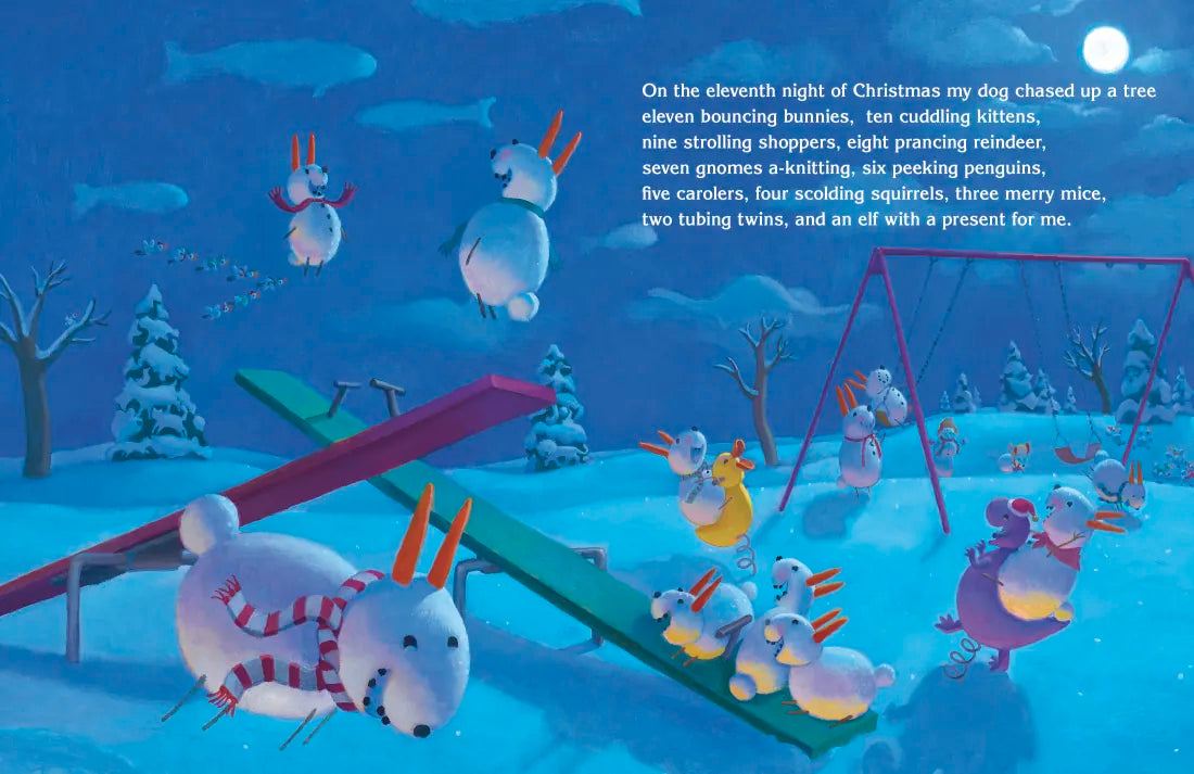 Snowmen's Twelve Nights of Christmas US - Board book
