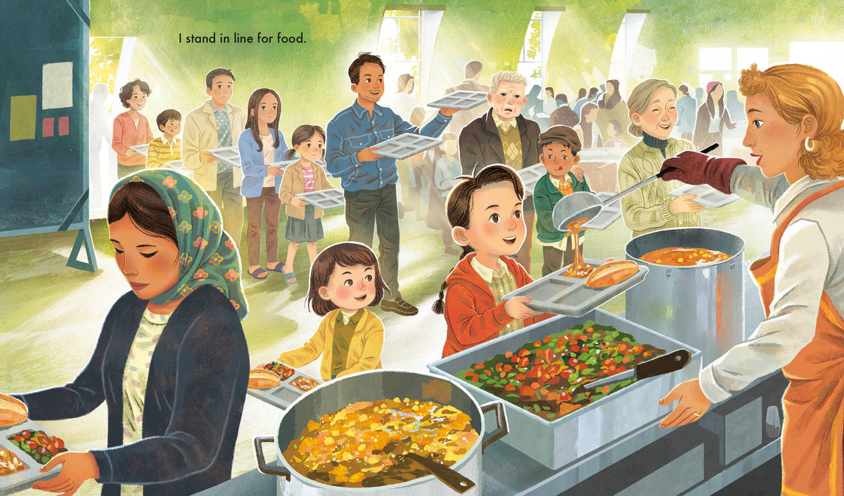 I Stand in Line interior 4 (ISBN 9780593856482)