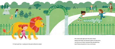 My Best Friend Is a Lion US - Hardback