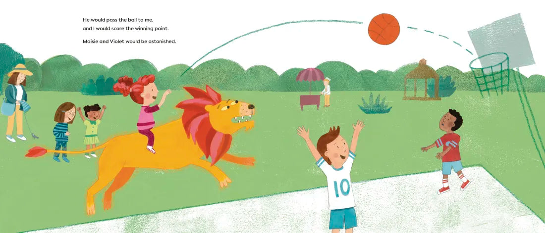 My Best Friend Is a Lion US - Hardback