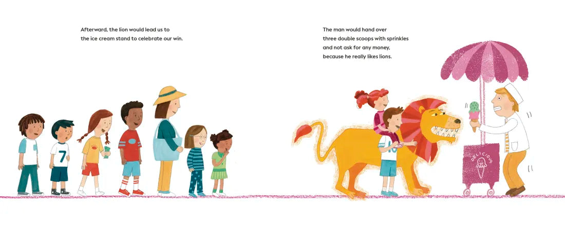 My Best Friend Is a Lion US - Hardback