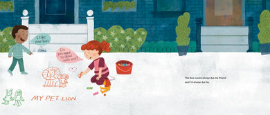 My Best Friend Is a Lion US - Hardback