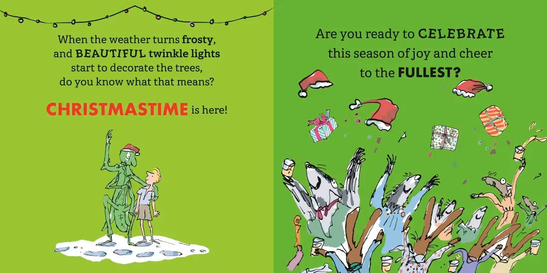 Roald Dahl: Phizz-Whizzing Christmas Book US - Hardback