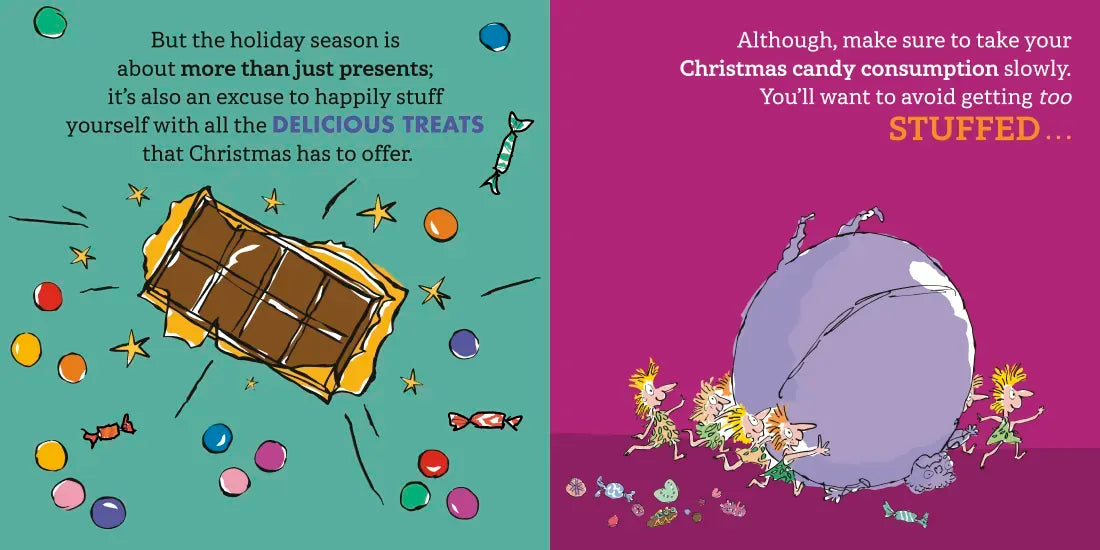 Roald Dahl: Phizz-Whizzing Christmas Book US - Hardback