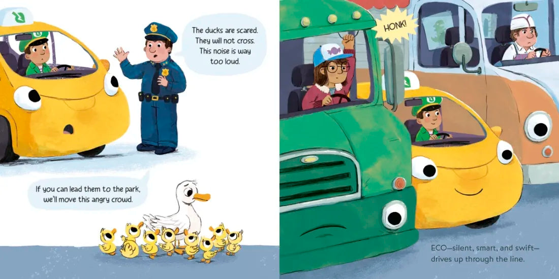 Eco: The Little Electric Taxi US - Hardback