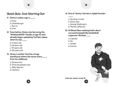 96 Facts About MrBeast US - Paperback / softback