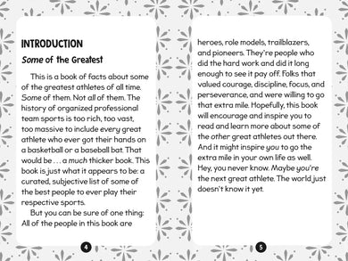 96 Facts About the G.O.A.T. Athletes (Greatest of All Time) US - Paperback / softback