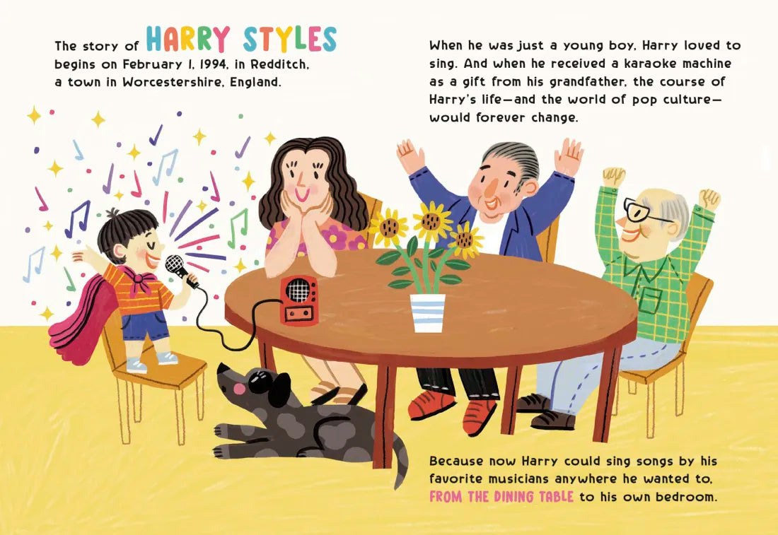 Harry Styles: A Baby's First Biography US - Board book