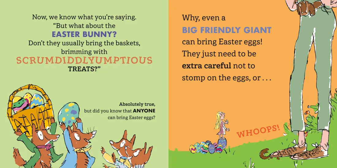 Roald Dahl: How to Have An Eggstraordinary Easter US - Hardback