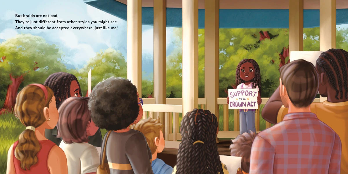 A Black Girl and Her Braids US - Hardback