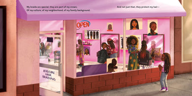 A Black Girl and Her Braids US - Hardback