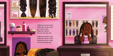 A Black Girl and Her Braids US - Hardback