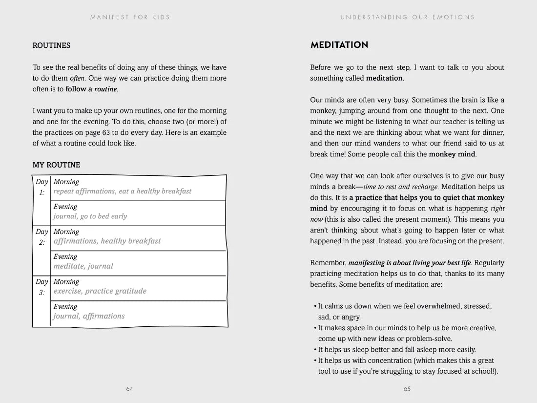Manifest for Kids: 4 Steps to Being the Best You US - Paperback / softback