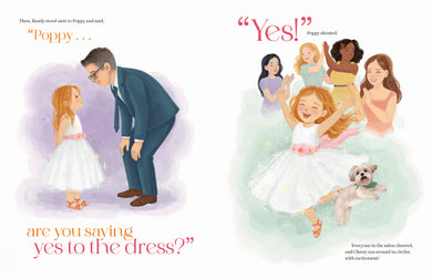A Perfect Dress for a Flower Girl interior 3 (ISBN 9780593891179)