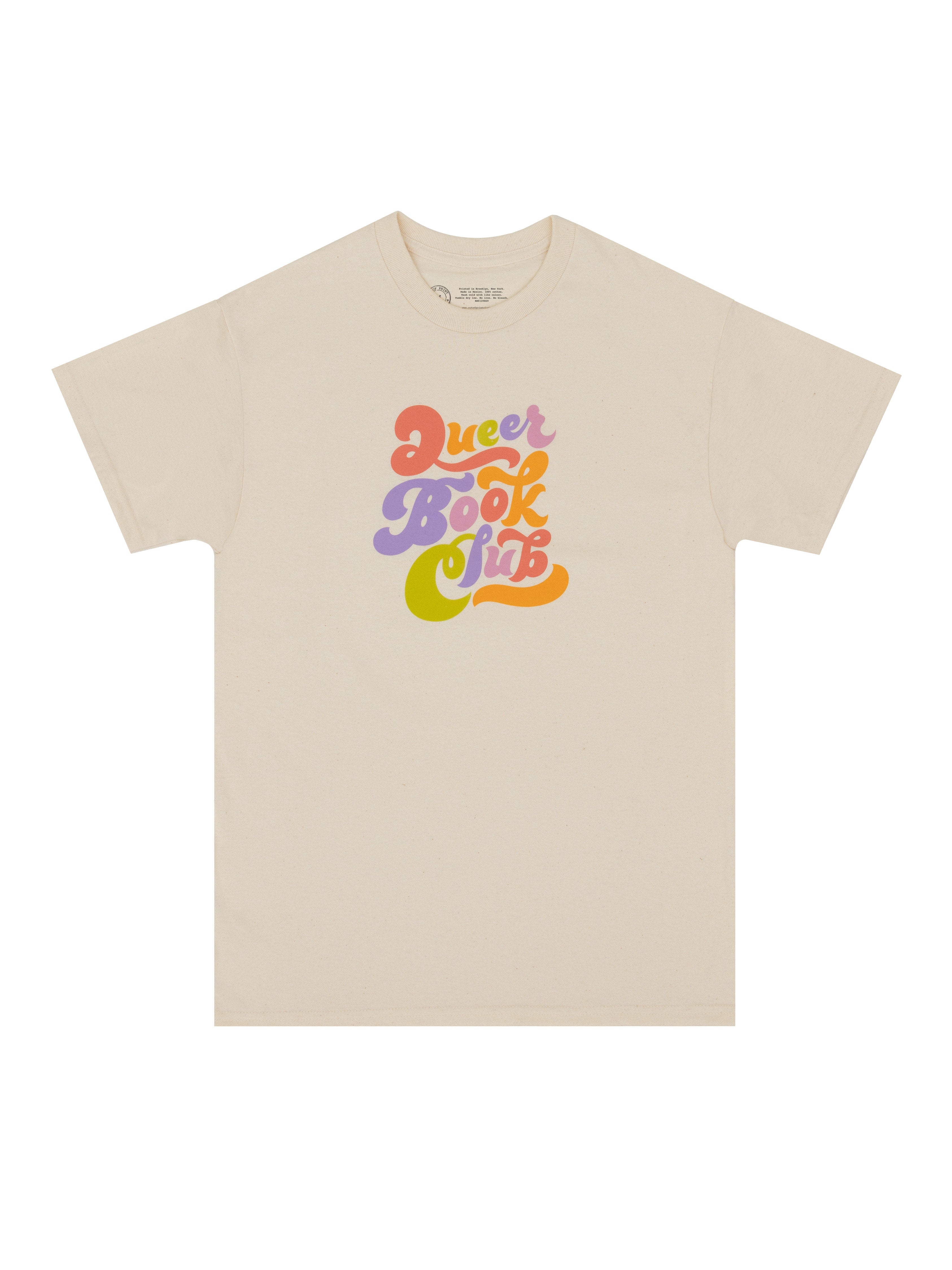 Queer Book Club Unisex T-Shirt X-Large