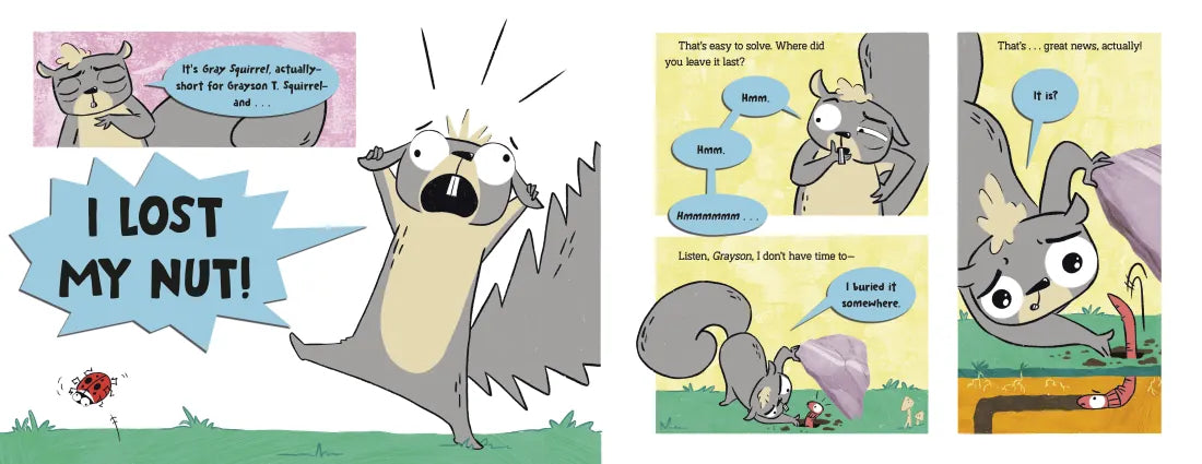 Gray Squirrel Loses It! US - Hardback (9780593897485)