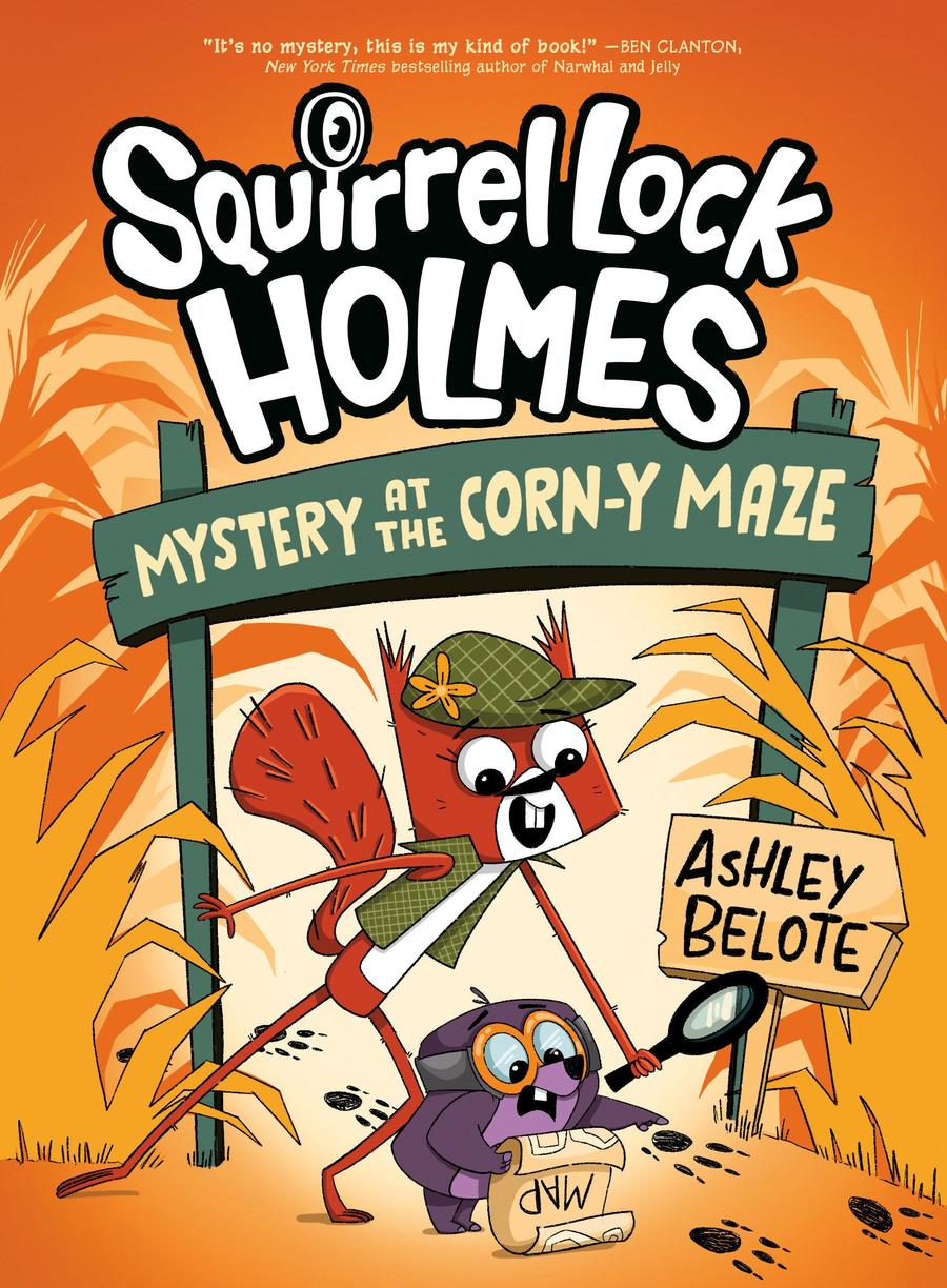 Squirrel Lock Holmes #2: Mystery at the Corn-y Maze-Graphic novel / Comic book / Manga: genres-買書書 BuyBookBook
