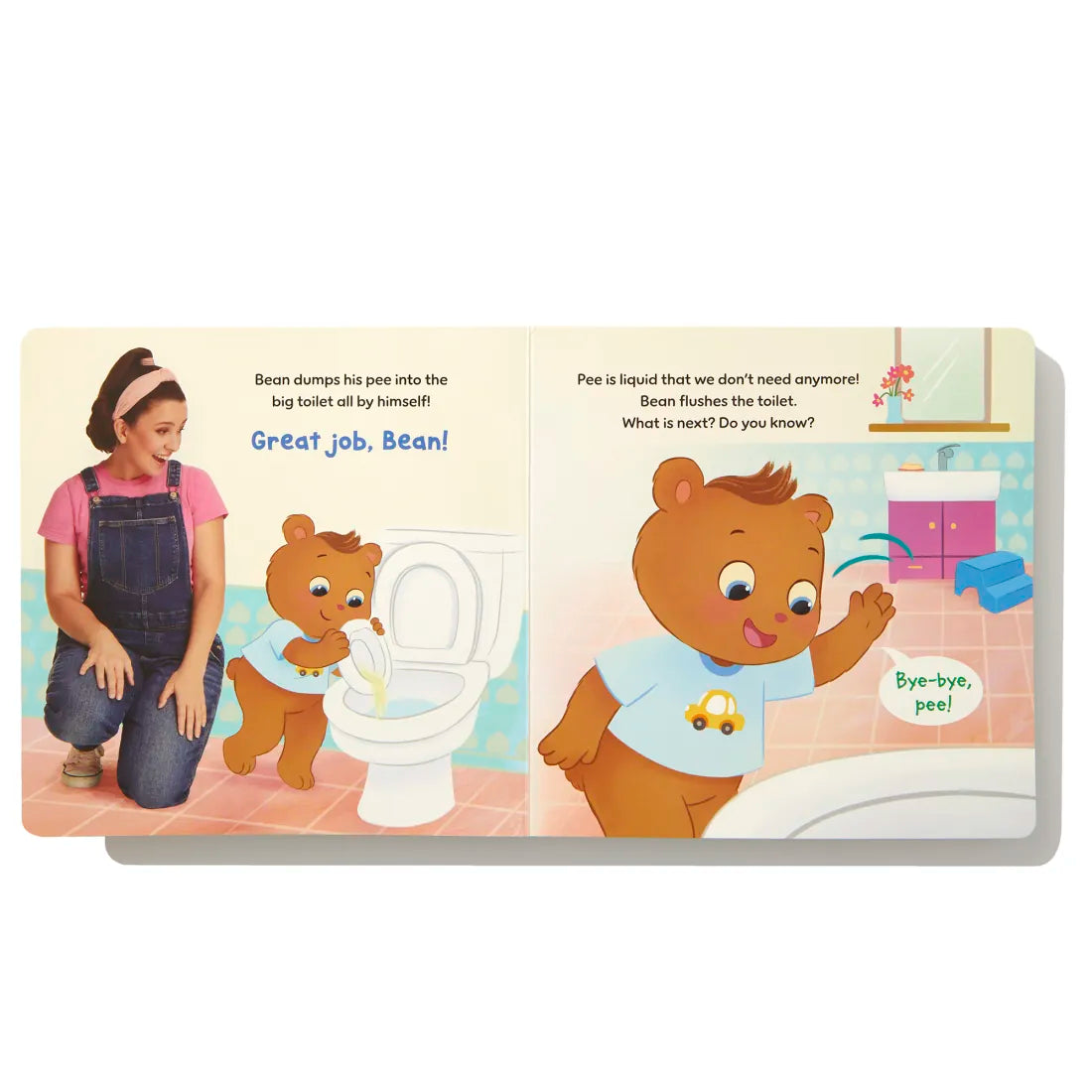 Potty Time with Bean (Ms. Rachel) US - Board book