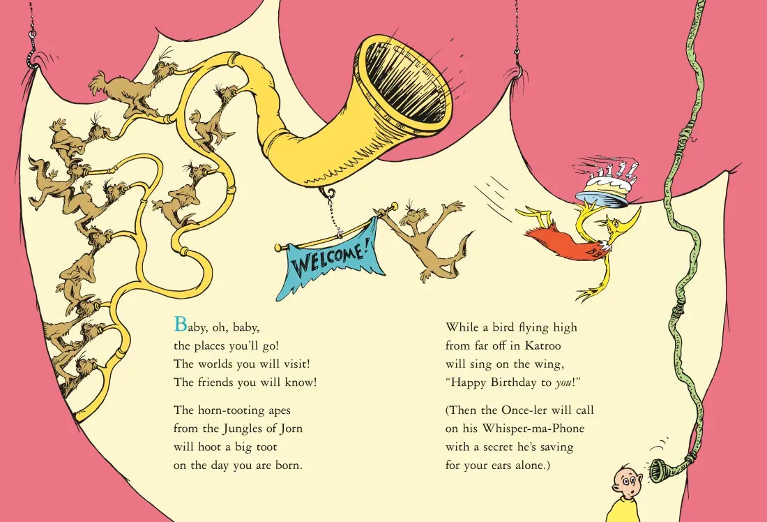 Oh, Baby, the Places You'll Go! Gift Edition US - Hardback