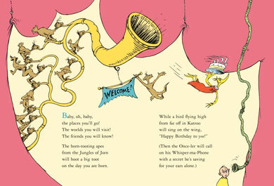 Oh, Baby, the Places You'll Go! Gift Edition US - Hardback