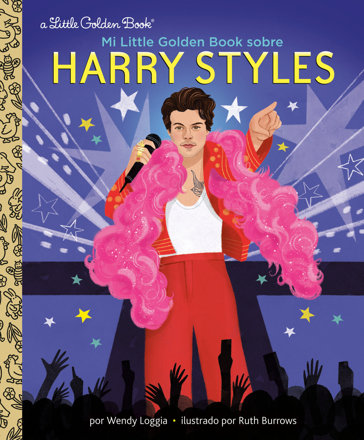 Mi Little Golden Book sobre Harry Styles (My Little Golden Book About Harry Styles Spanish Edition) cover (ISBN 9780593899694)