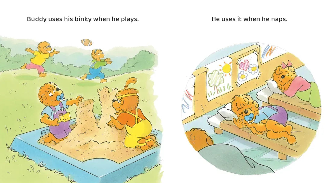 Pacifier Time (Baby Berenstain Bears) US - Board book