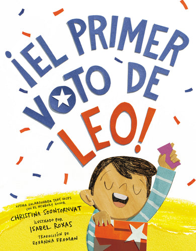 ¡El primer voto de Leo! (Leo's First Vote! Spanish Edition) cover (ISBN 9780593900901)