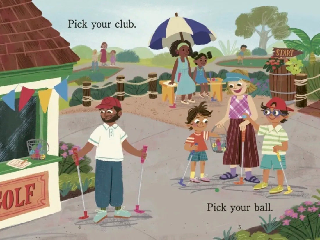 Mini Golf Fun! US - Hardback