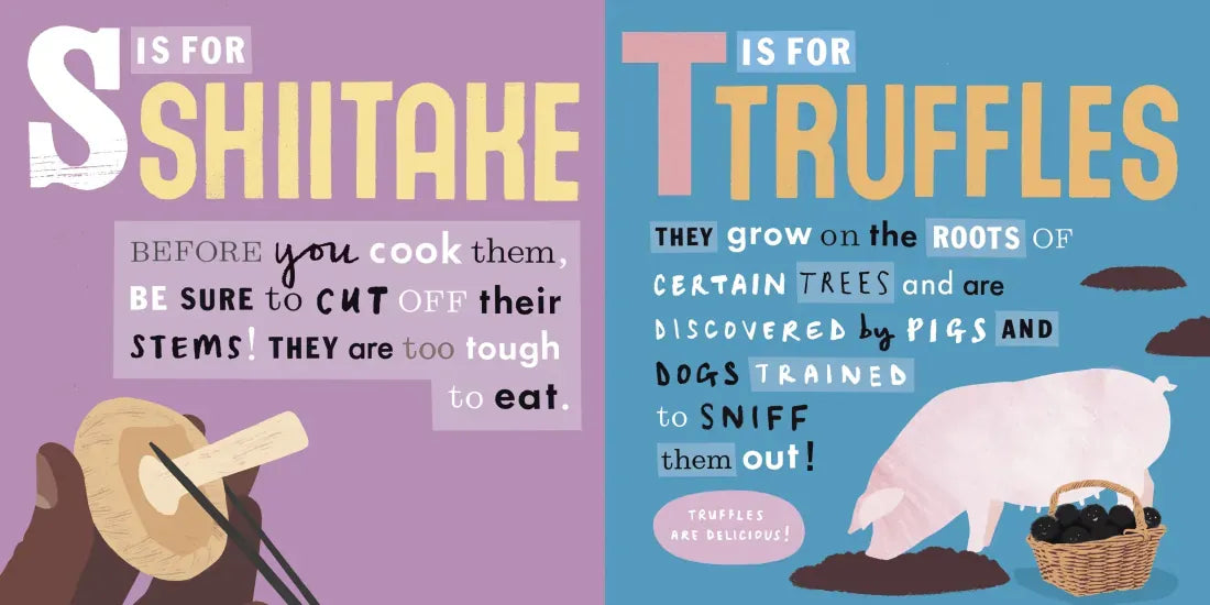 Mrs. Peanuckle's Mushroom Alphabet US - Board book