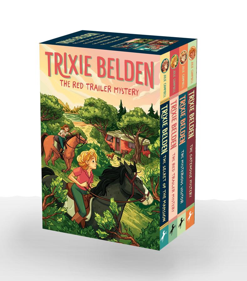 Trixie Belden Boxed Set #1-4-Children’s / Teenage fiction: Crime and mystery fiction-買書書 BuyBookBook
