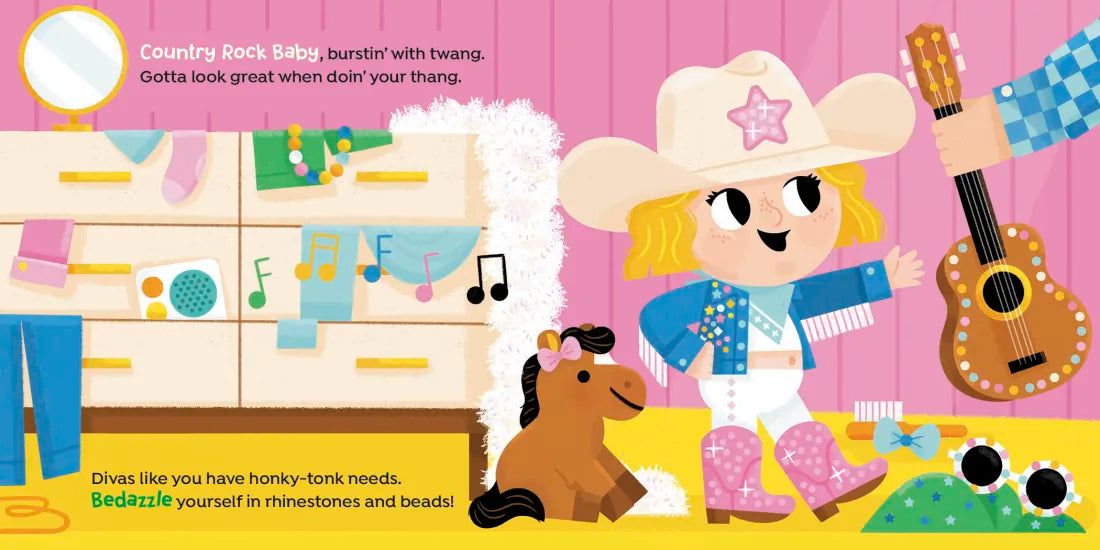 Rock 'n' Roll, Baby! US - Board book