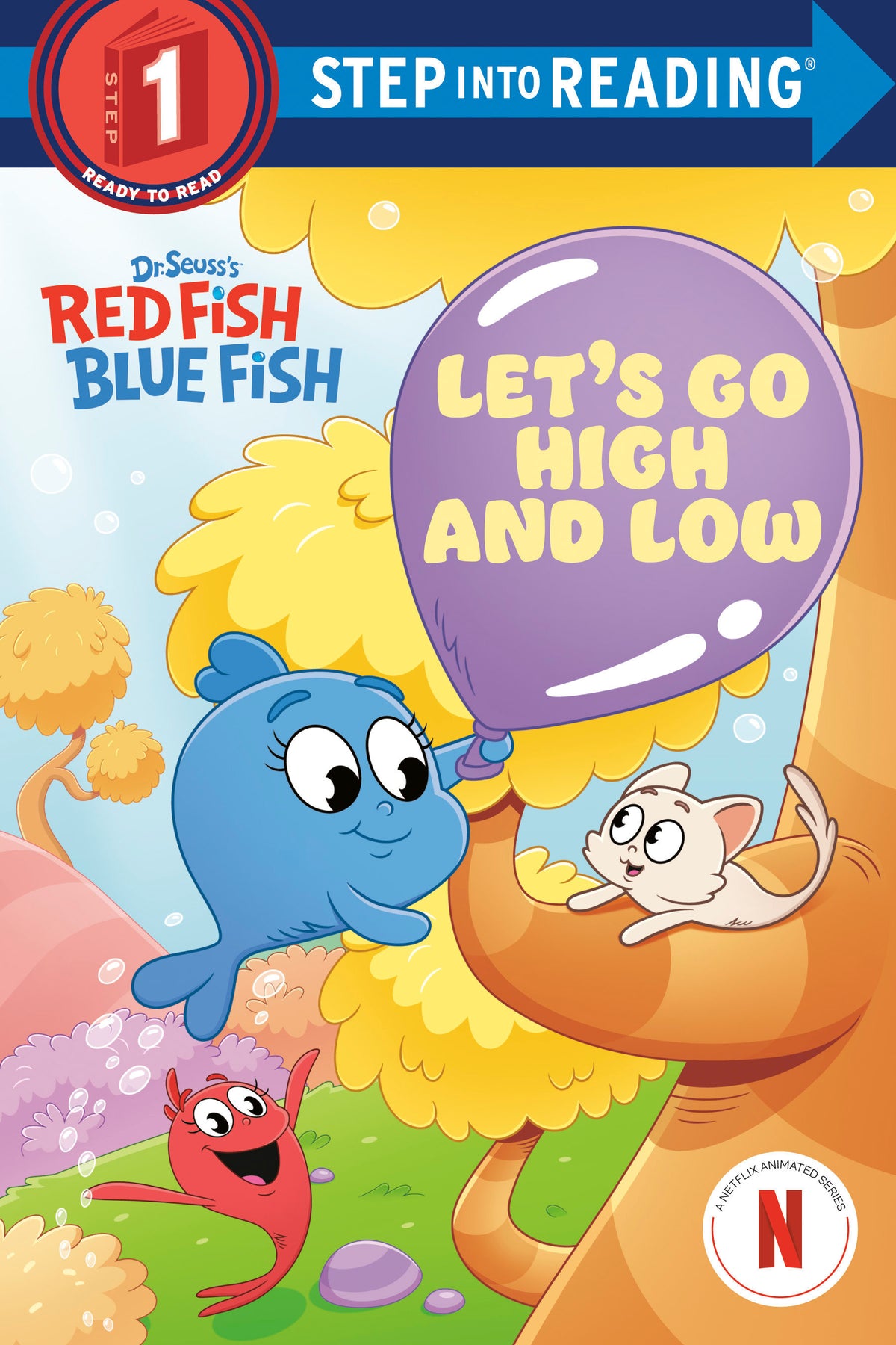 Let's Go High and Low (Dr. Seuss's Red Fish, Blue Fish) cover (ISBN 9780593905470)