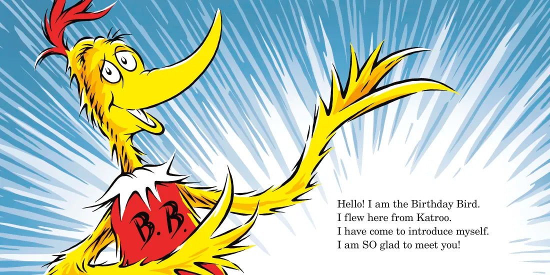 I Am the Birthday Bird US - Board book