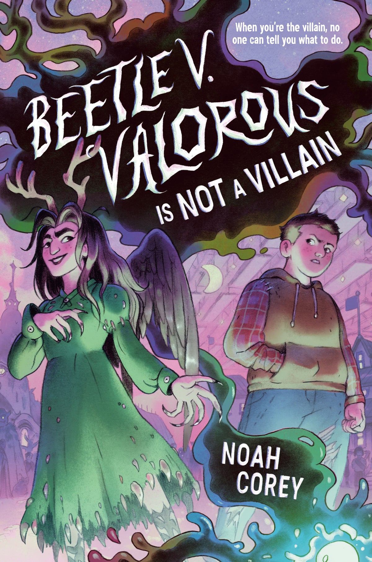 Beetle V. Valorous Is Not a Villain cover (ISBN 9780593906408)