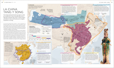 Historia del mundo mapa a mapa (History of the World Map by Map) interior 3 (ISBN 9780593958667)