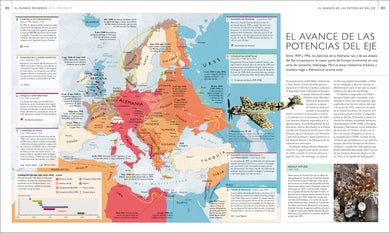 Historia del mundo mapa a mapa (History of the World Map by Map) interior 4 (ISBN 9780593958667)