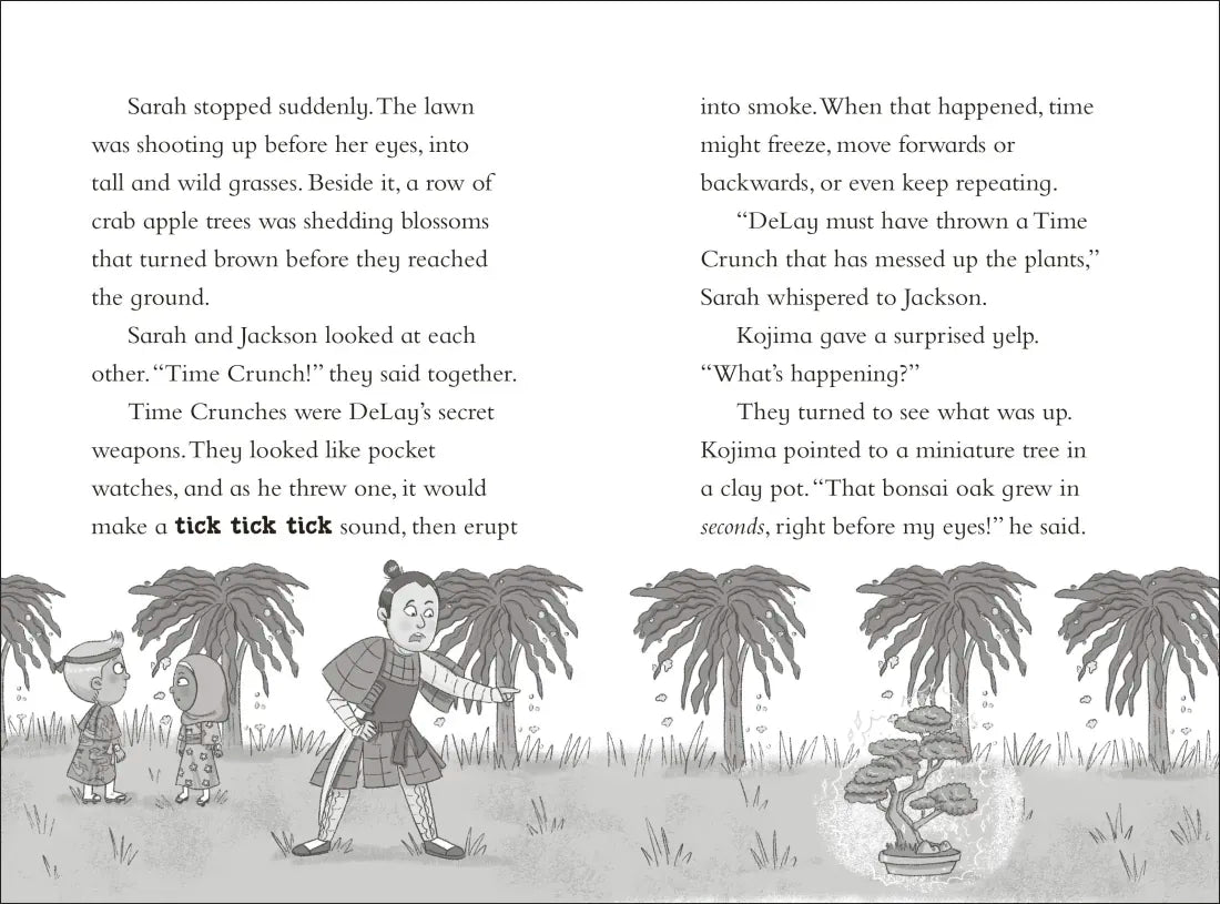 The Timekeepers: Samurai Saga US - Hardback