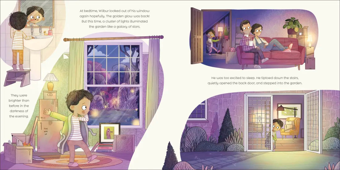 The Night the Garden Glowed US - Hardback