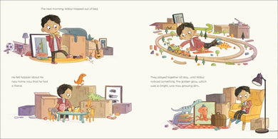 The Night the Garden Glowed US - Hardback