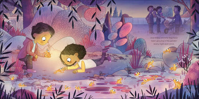 The Night the Garden Glowed US - Hardback