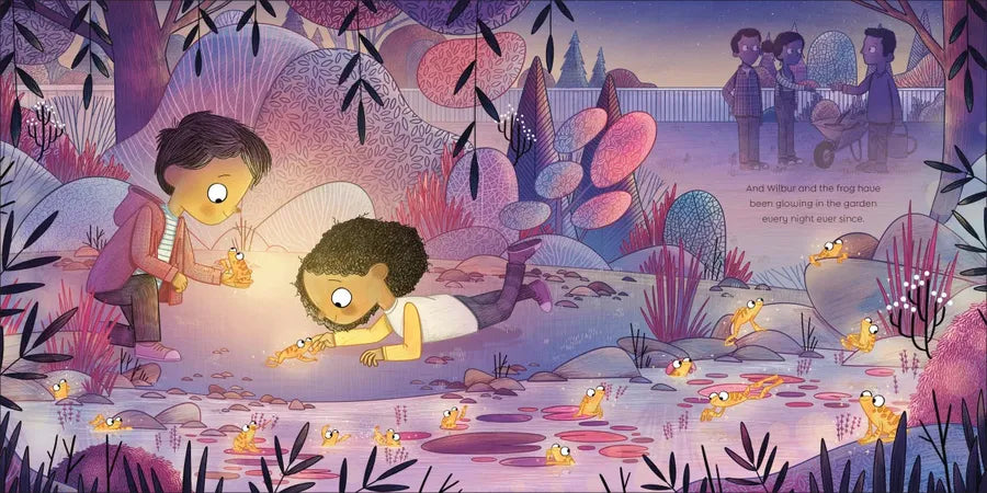 The Night the Garden Glowed US - Hardback